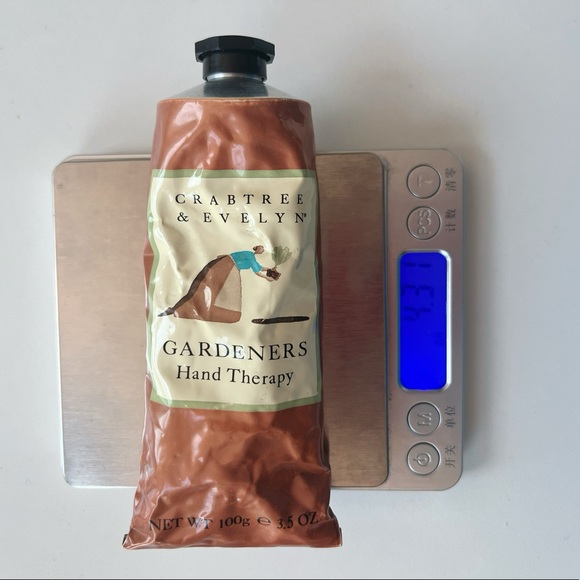 Crabtree and Evelyn Gardeners Hand Therapy Metal Tube 3.5oz 100g Slightly Used - Picture 5 of 5